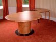 Writing desk in American Cherry and powder coated steel
